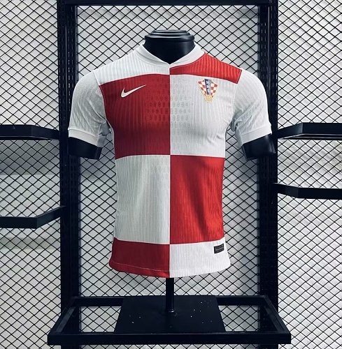 Camisa Croácia 24/25 Euro Casa Versão Jogador