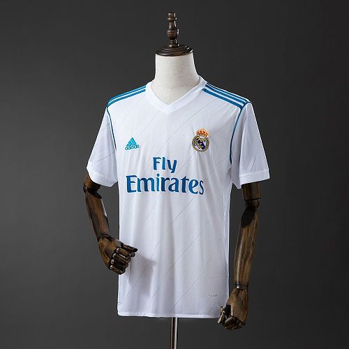 Camisa Real Madrid 17/18 Casa Retrô