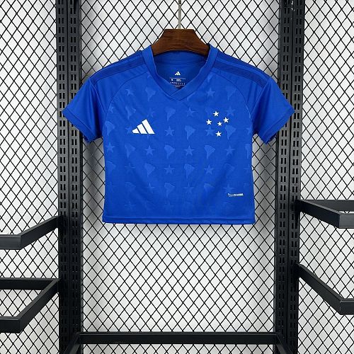 Camisa Cruzeiro Crop Top 26/27 Casa Feminina