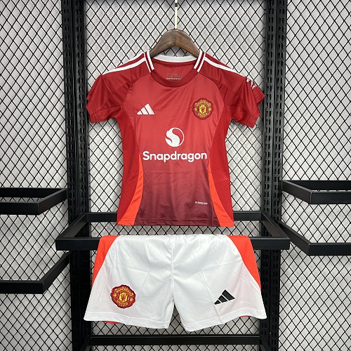 Kit Infantil Manchester United 24/25 Casa