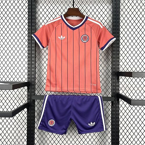 Kit Infantil Escócia 2026 Copa do Mundo Fora