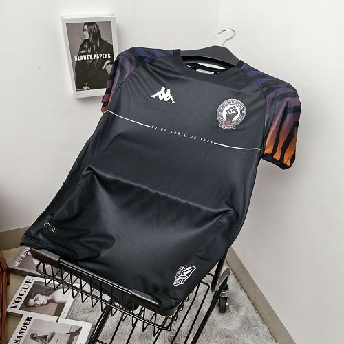 Camisa Vasco da Gama 2024/25 Pré-Jogo black Soccer jerseys