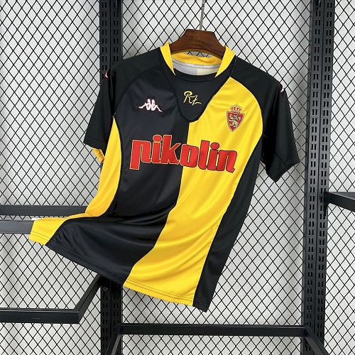 Camisa Real Zaragoza Fora 01/02 Retrô