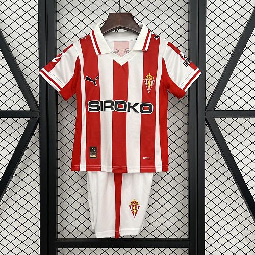 Kit Infantil Sporting Gijon 25/26 Casa Size 16/28