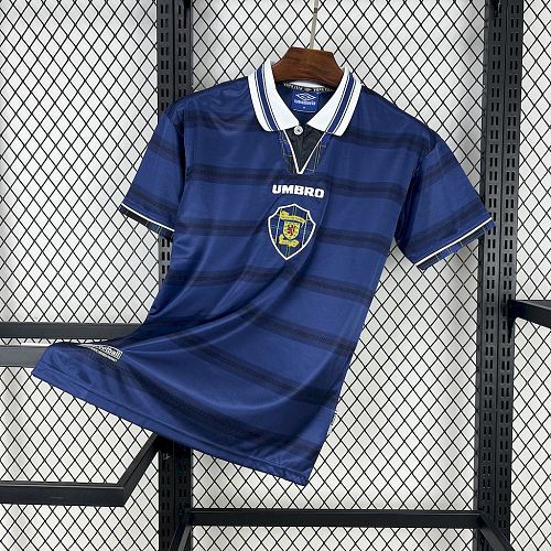Camisa Top 1:1 Scotland 1998-00 Casa Retrô