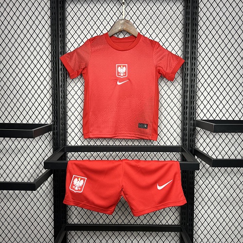 Kit Infantil Polônia 24/25 Euro Fora