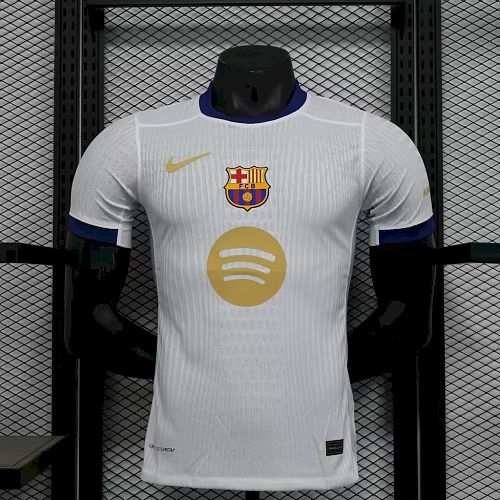 Camisa Barcelona 24/25 White exposure version Versão Jogador