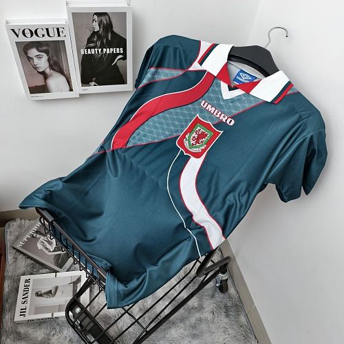 Camisa Top 1:1 Wales Fora 1994/96 Retrô