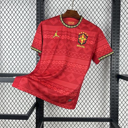 Camisa Brasil 25/26 Jordan Red Especial Edition