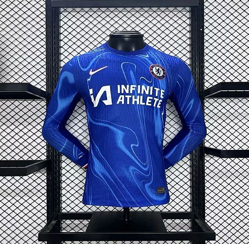 Camisa Chelsea 24/25 Casa Long Sleeves Versão Jogador