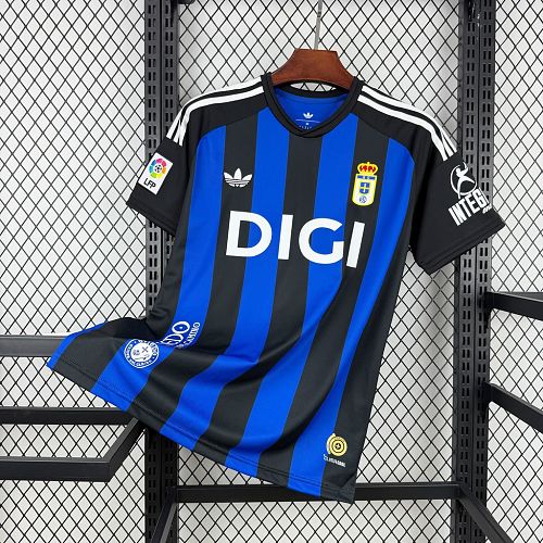 Camisa Real Oviedo 25/26 100th Aniversário
