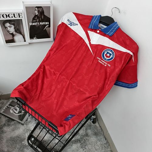 Camisa Top 1:1 Chile 1998 Casa Retrô