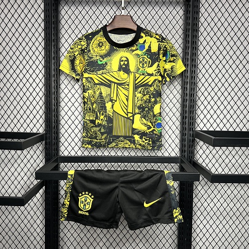 Kit Infantil Brasil 24/25 Especial Edition Yellow