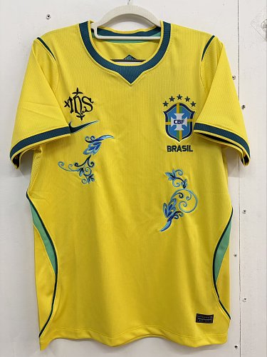 Camisa Brasil 2026 Copa do Mundo Casa Embroidery