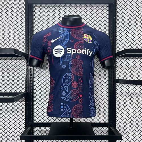 Camisa Barcelona 24/25 Especial Edition Blue Versão Jogador