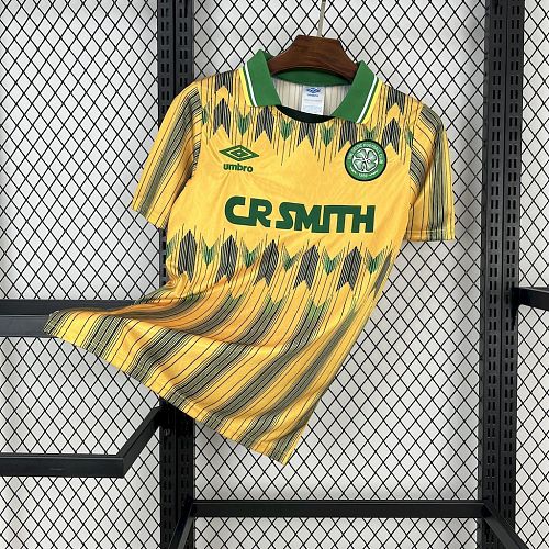 Camisa Top 1:1 Celtic 1989-91 Fora Retrô