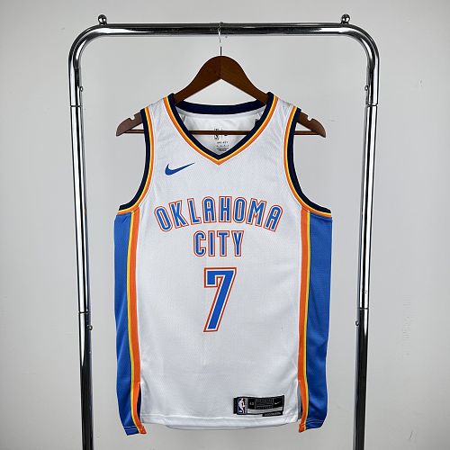 Camisa Oklahoma City Thunder 23/24 Icon Edition White HOLMGREN7
