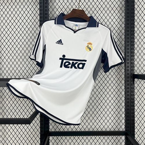 Camisa Real Madrid 00/01 Casa Retrô