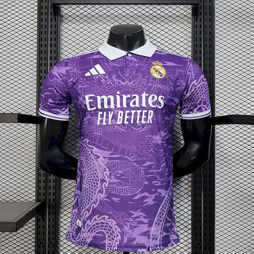 Camisa Real Madrid 25/26 Purple Especial edition Versão Jogador