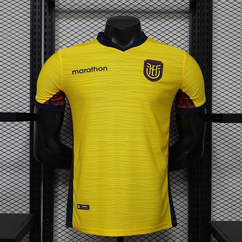 Camisa Equador 2026 Copa do Mundo Casa Versão Jogador