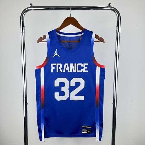 Camisa França 24/25 LimitedRoad Blue WEMBANYANA32