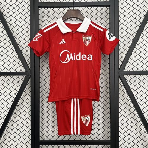 Kit Infantil Sevilla FC 25/26 Fora Size 16/28