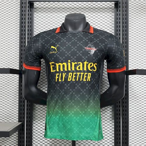 Camisa AC Milan 25/26 Co-Branded Edition Versão Jogador