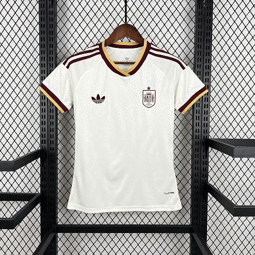 Camisa Espanha 2026 Copa do Mundo Fora Feminina