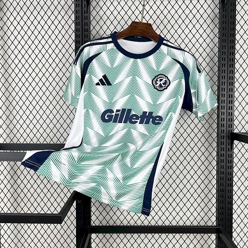Camisa Top 1:1 New England Revolution Fora 2025/26