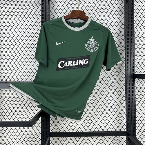 Camisa Celtic 06/07 UEFA Champions League 40th Aniversário Edition Retrô