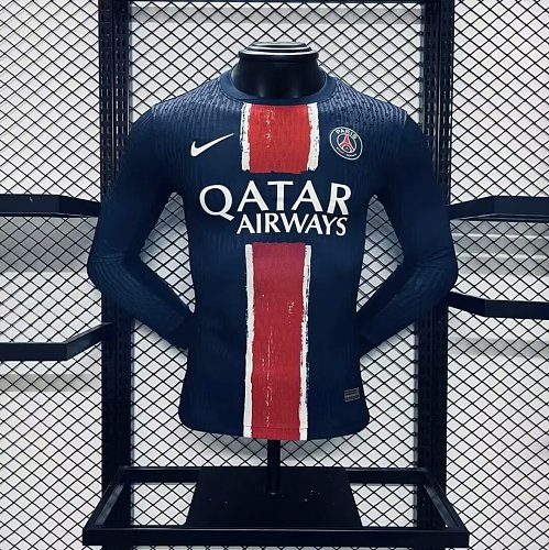 Camisa PSG 24/25 Casa Long Sleeves Versão Jogador