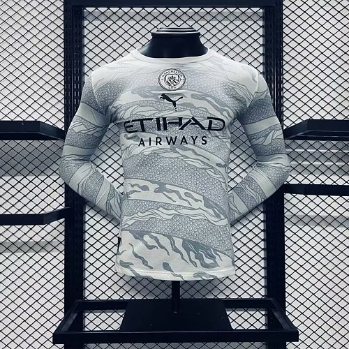 Camisa Manchester City 24/25 Especial Edition Long Sleeves – Player