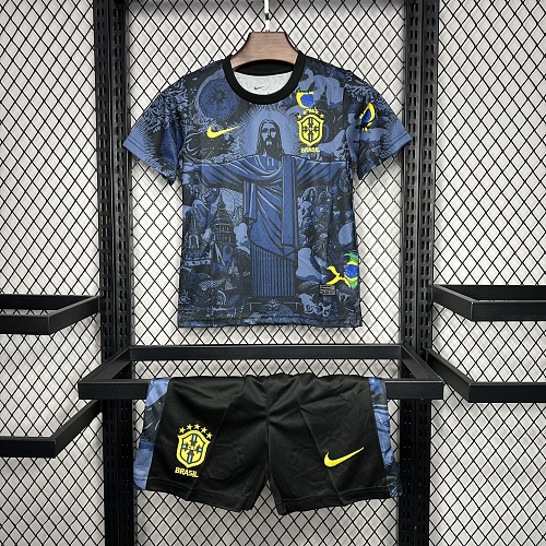 Kit Infantil Brasil 24/25 Especial Edition Dark Blue