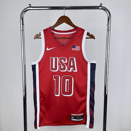 Camisa Olimpic USA 24/25 Red TATUM 10