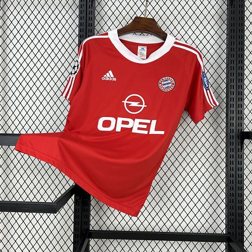 Camisa Bayern Munich 01/02 UEFA Champions League Edition Retrô