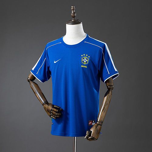 Camisa Brasil 1998 Fora Retrô