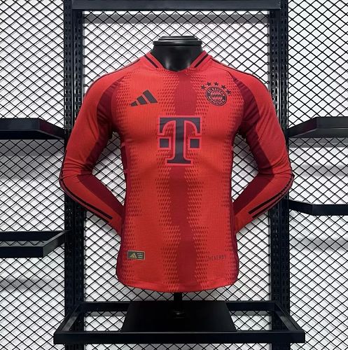 Camisa Bayern Munich 24/25 Casa Long Sleeves – Player Versi