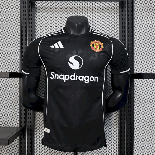 Camisa Manchester United 25/26 Black Especial Edition Versão Jogador