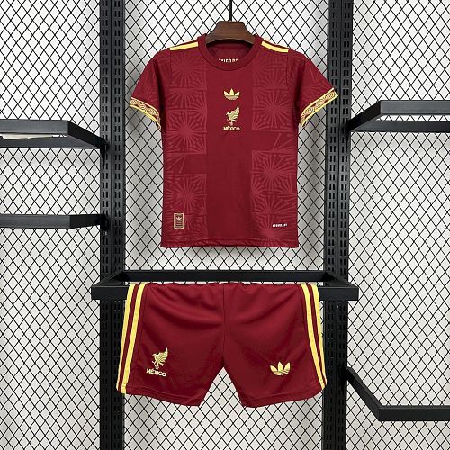 Kit Infantil México 25/26 Gold- Red