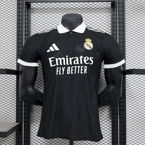 Camisa Real Madrid 25/26 Black Especial Edition Versão Jogador