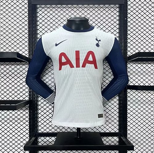 Camisa Tottenham Hotspur 24/25 Casa Long Sleeves Versão Jogador