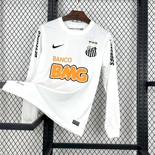 Camisa Santos 11/12 Casa Long Sleeves Retrô