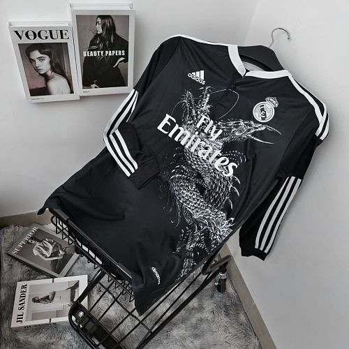 Camisa Real Madrid Terceira 2014/15 Long Sleeves Retrô
