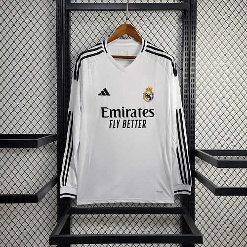 Camisa Real Madrid 24/25 Casa Long Sleeves
