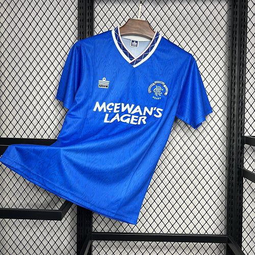Camisa Rangers 1990-92 Casa Retrô