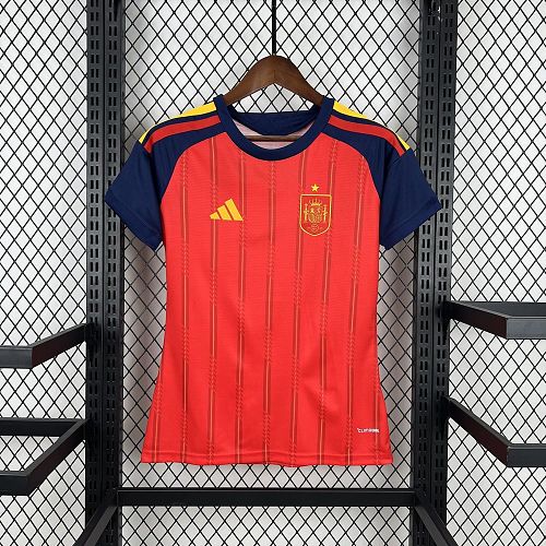 Camisa Espanha 2026 Copa do Mundo Casa Feminina