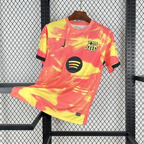 Camisa Barcelona Orange Pré-Jogo 2025/26