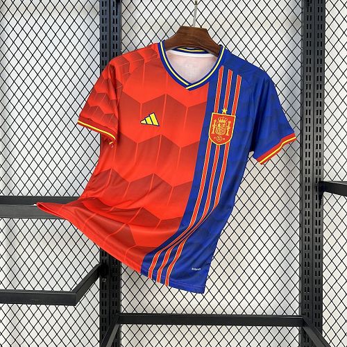 Camisa Top 1:1 Spain Feminina 25/26 Casa