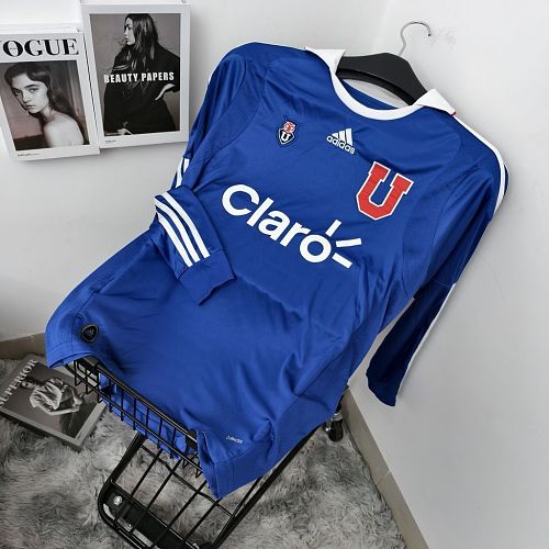 Camisa Top 1:1 Universidad De Chile 2012 Casa Manga Longa Retrô