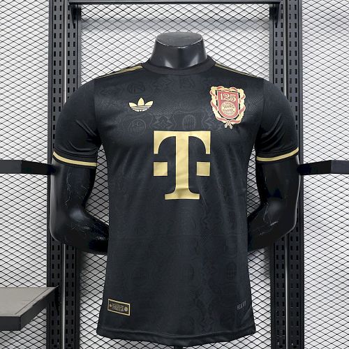 Camisa Bayern Munich 24/25 125 Aniversário Black Versão Jogador